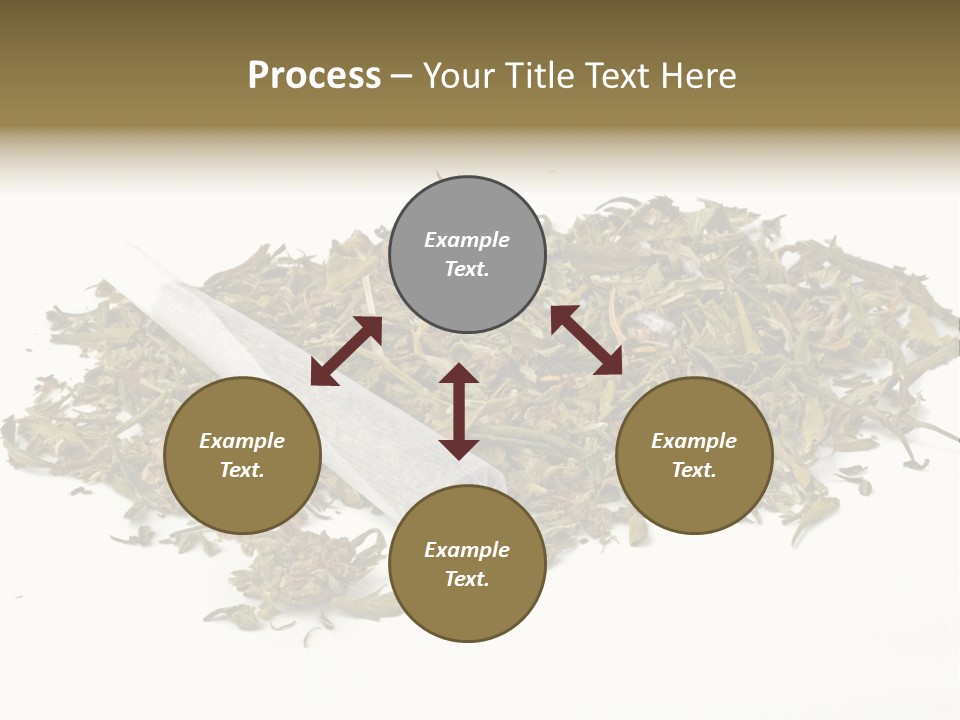 Detail Joint Marijuana PowerPoint Template