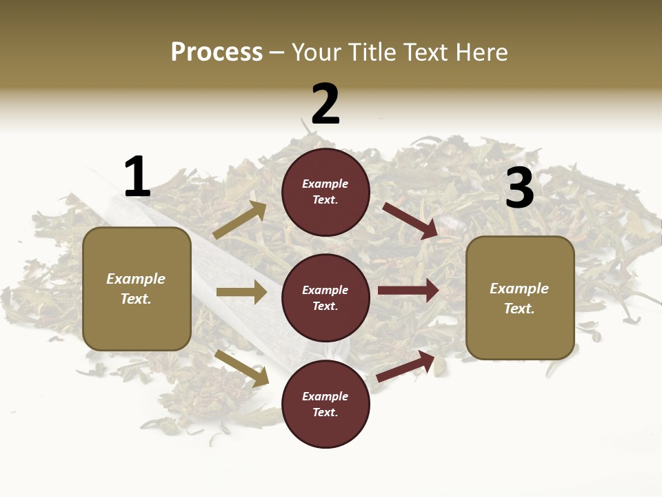 Detail Joint Marijuana PowerPoint Template