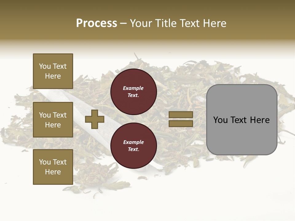 Detail Joint Marijuana PowerPoint Template