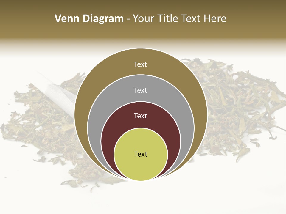 Detail Joint Marijuana PowerPoint Template