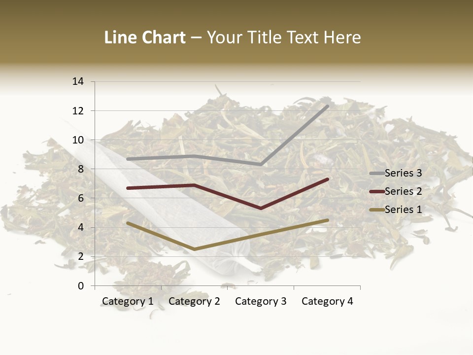 Detail Joint Marijuana PowerPoint Template