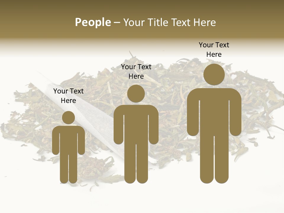 Detail Joint Marijuana PowerPoint Template