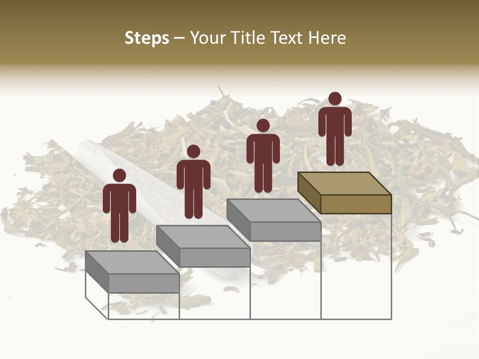 Detail Joint Marijuana PowerPoint Template