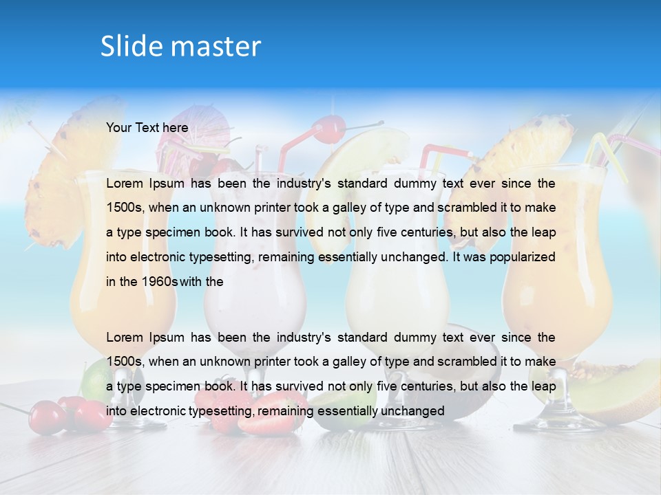 Sales Blonde Finance PowerPoint Template