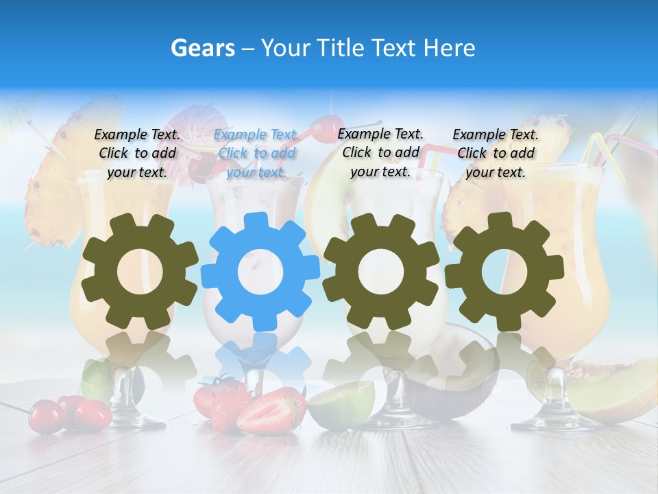 Sales Blonde Finance PowerPoint Template