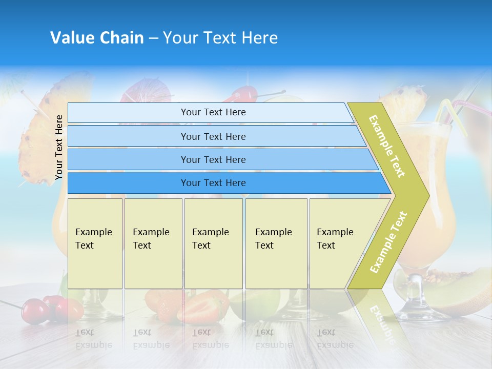 Sales Blonde Finance PowerPoint Template