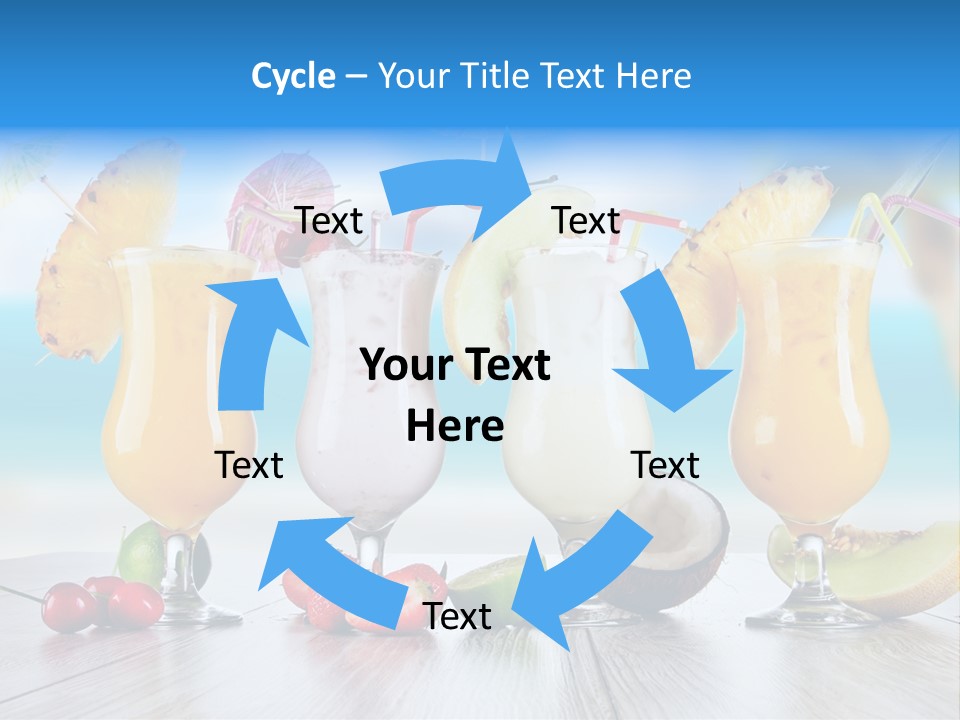 Sales Blonde Finance PowerPoint Template