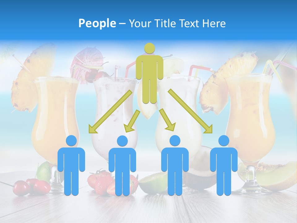 Sales Blonde Finance PowerPoint Template