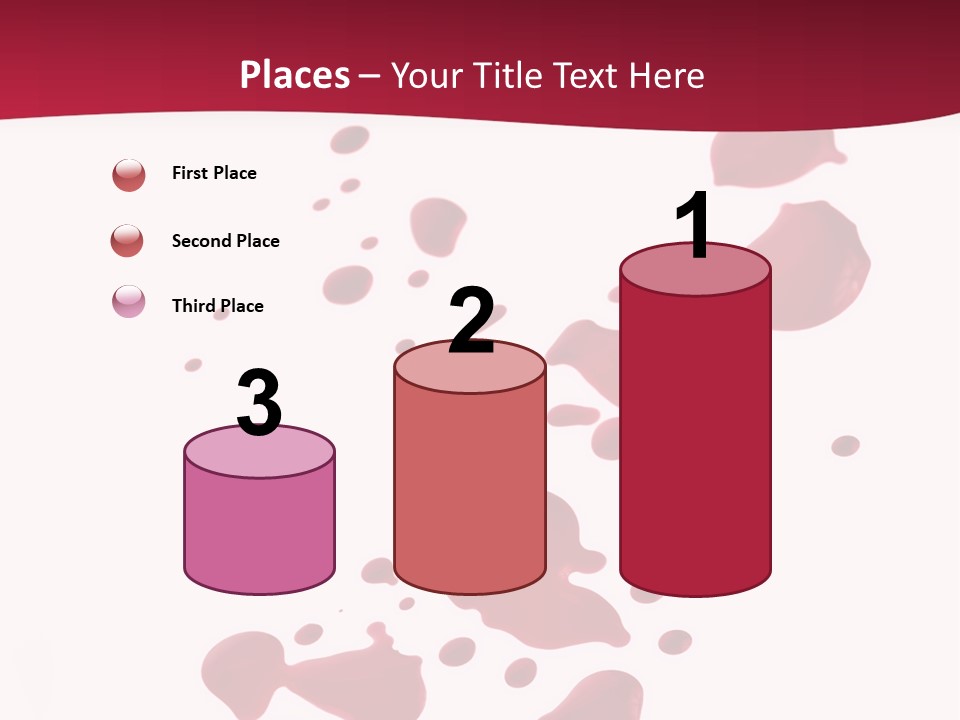 Artistic Path Isolated PowerPoint Template