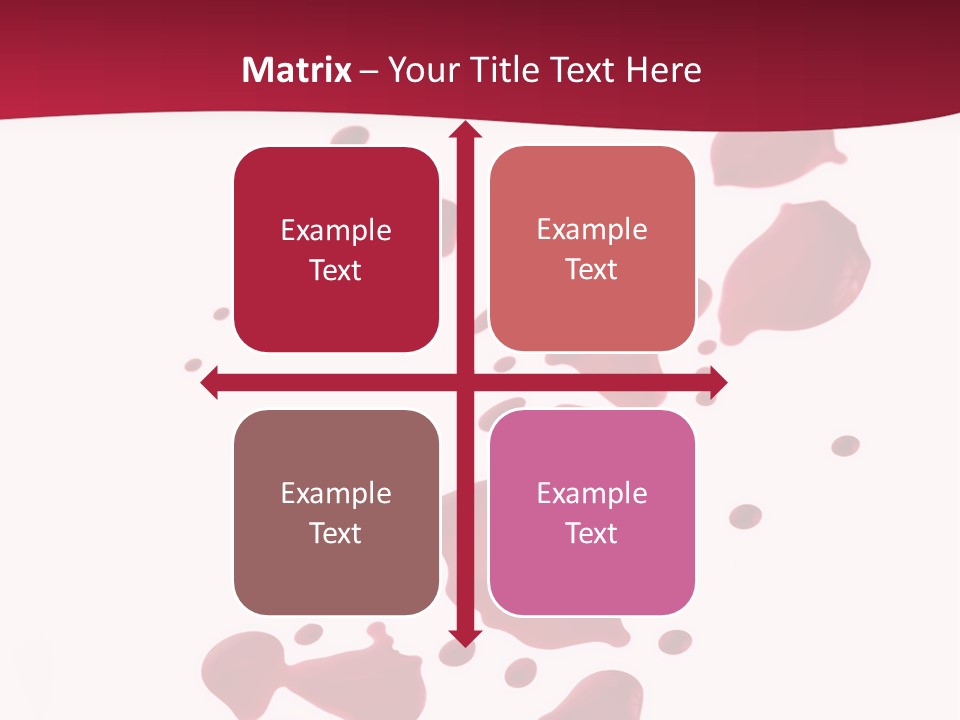 Artistic Path Isolated PowerPoint Template