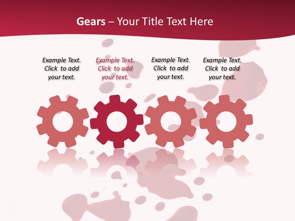 Artistic Path Isolated PowerPoint Template