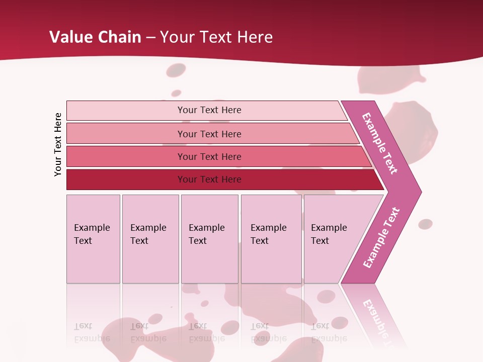 Artistic Path Isolated PowerPoint Template