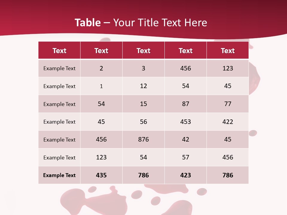 Artistic Path Isolated PowerPoint Template