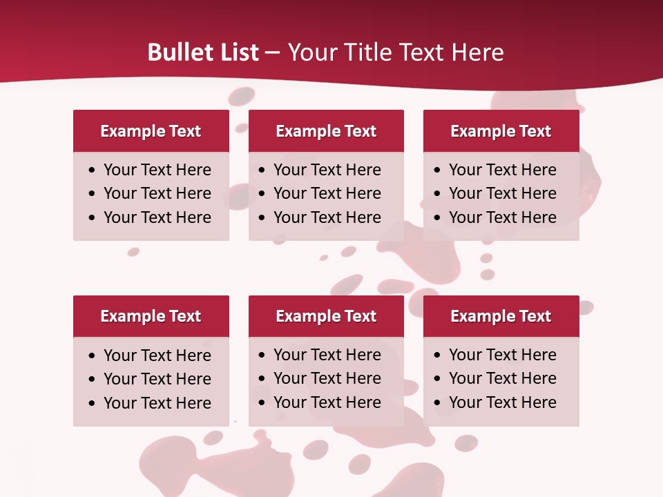 Artistic Path Isolated PowerPoint Template