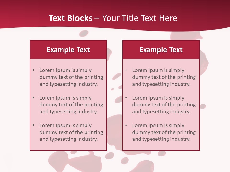 Artistic Path Isolated PowerPoint Template