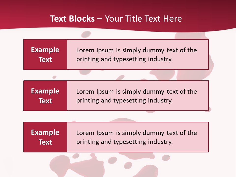 Artistic Path Isolated PowerPoint Template