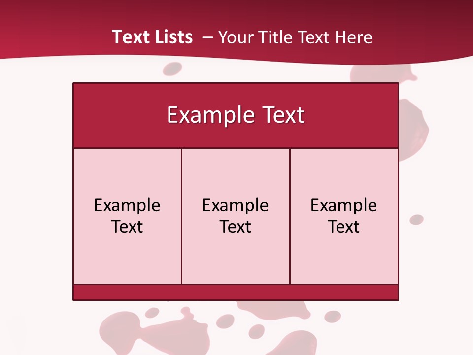 Artistic Path Isolated PowerPoint Template