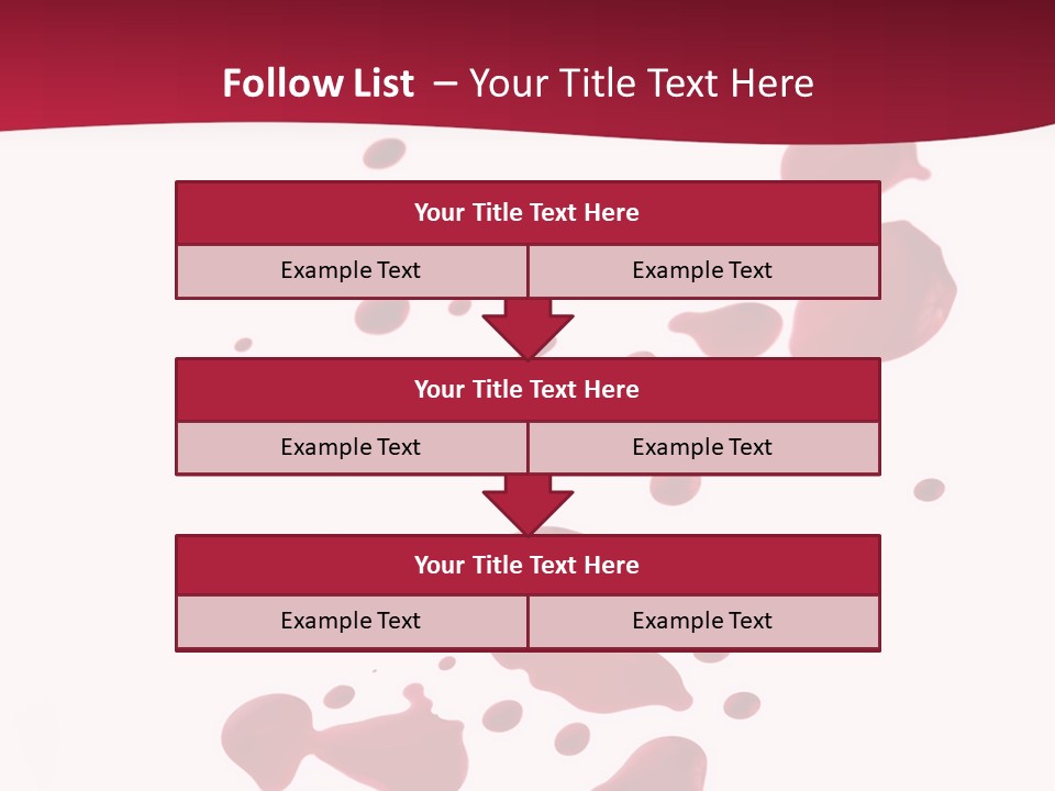 Artistic Path Isolated PowerPoint Template