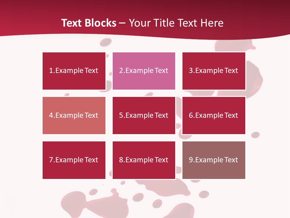 Artistic Path Isolated PowerPoint Template