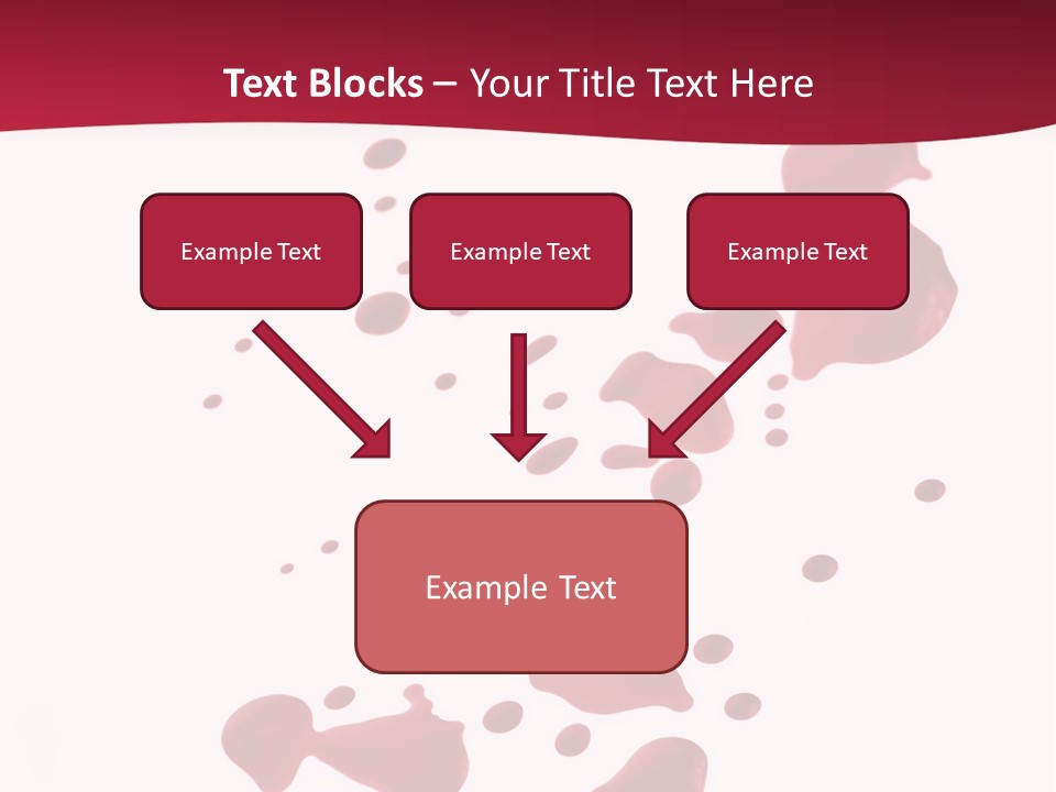 Artistic Path Isolated PowerPoint Template