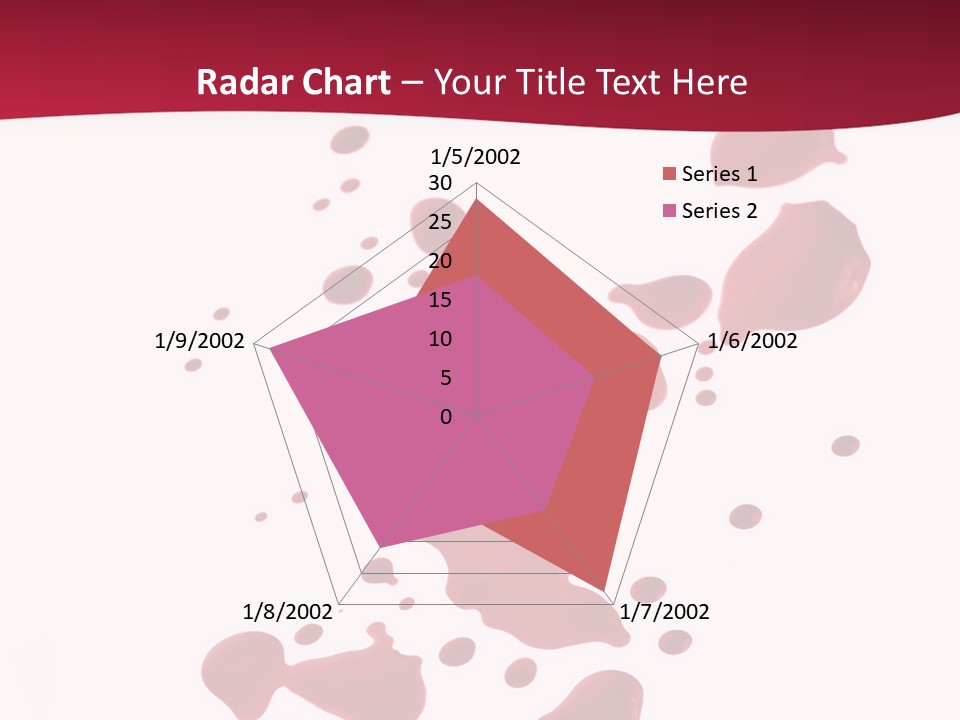 Artistic Path Isolated PowerPoint Template