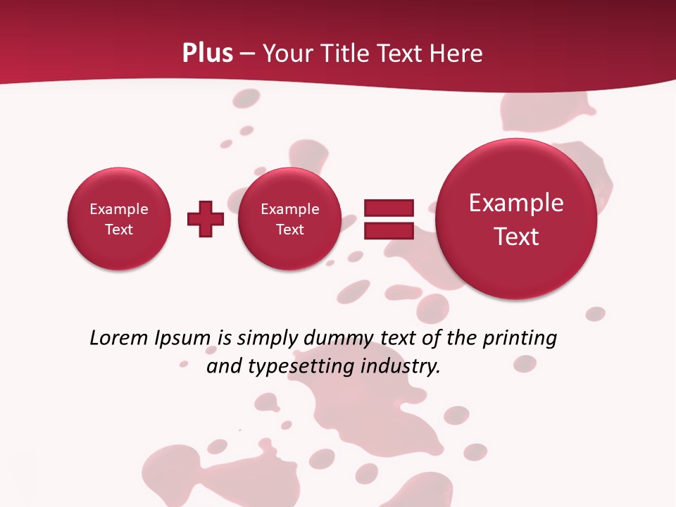 Artistic Path Isolated PowerPoint Template