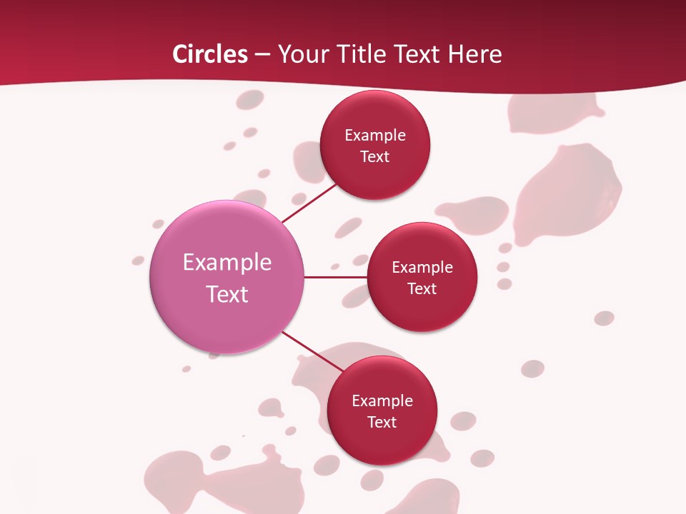 Artistic Path Isolated PowerPoint Template