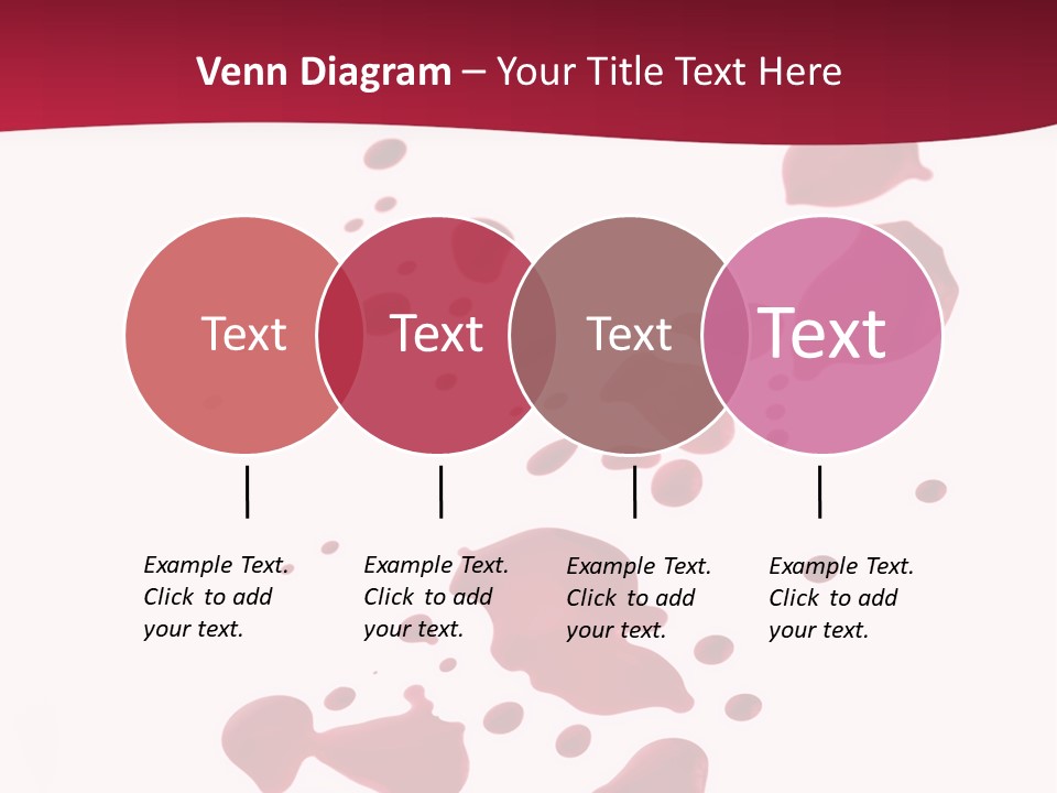 Artistic Path Isolated PowerPoint Template