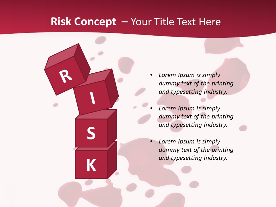 Artistic Path Isolated PowerPoint Template