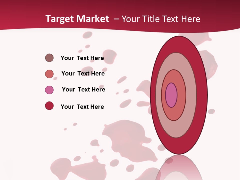 Artistic Path Isolated PowerPoint Template