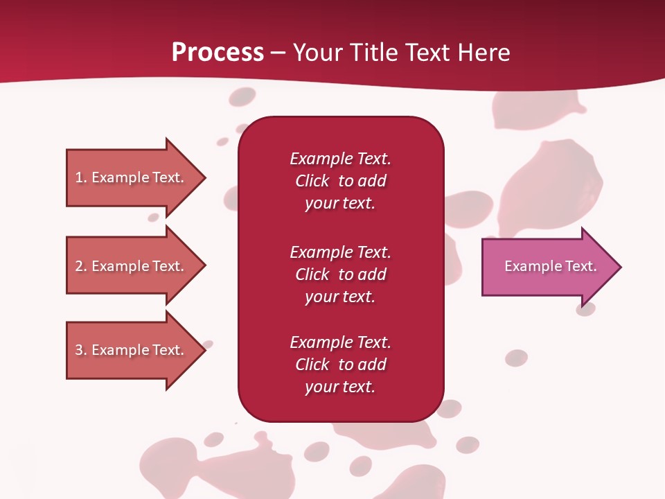 Artistic Path Isolated PowerPoint Template