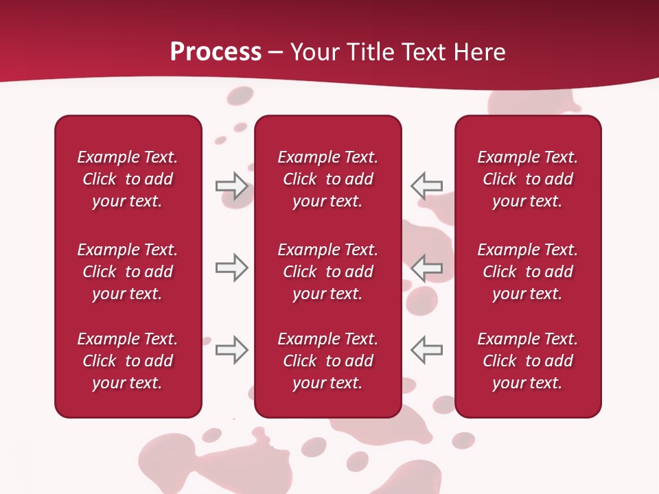 Artistic Path Isolated PowerPoint Template