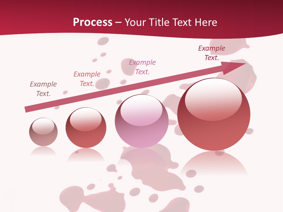 Artistic Path Isolated PowerPoint Template