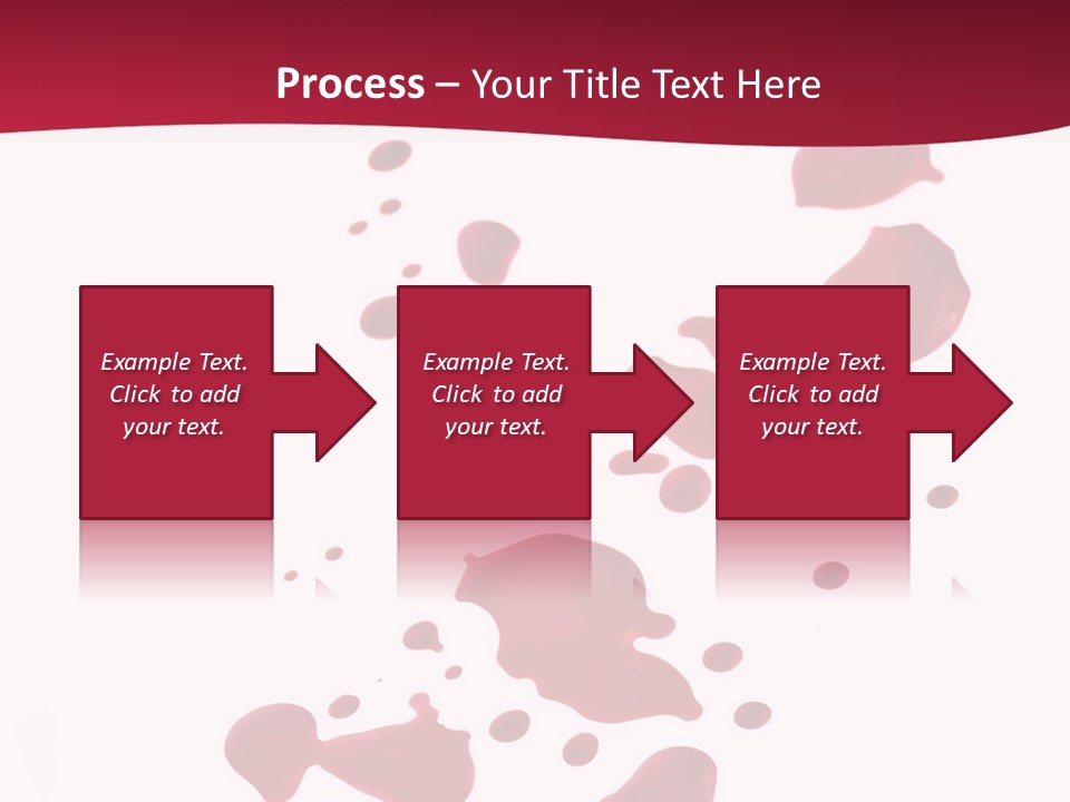 Artistic Path Isolated PowerPoint Template