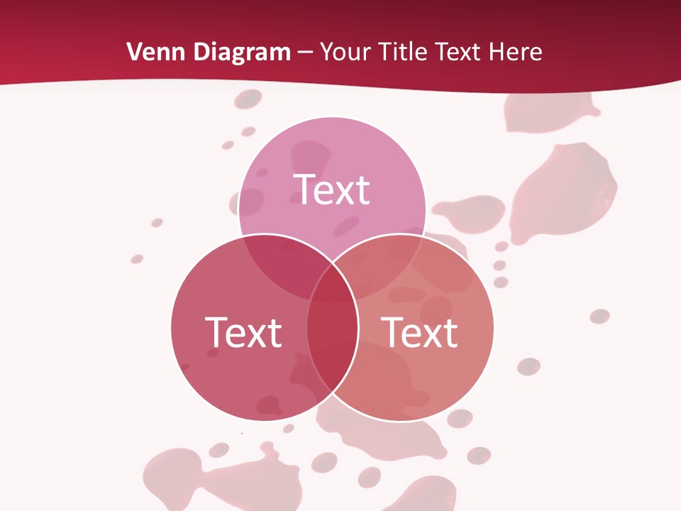 Artistic Path Isolated PowerPoint Template