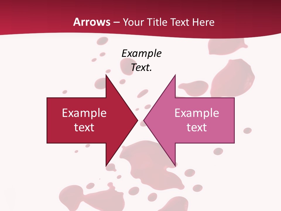 Artistic Path Isolated PowerPoint Template