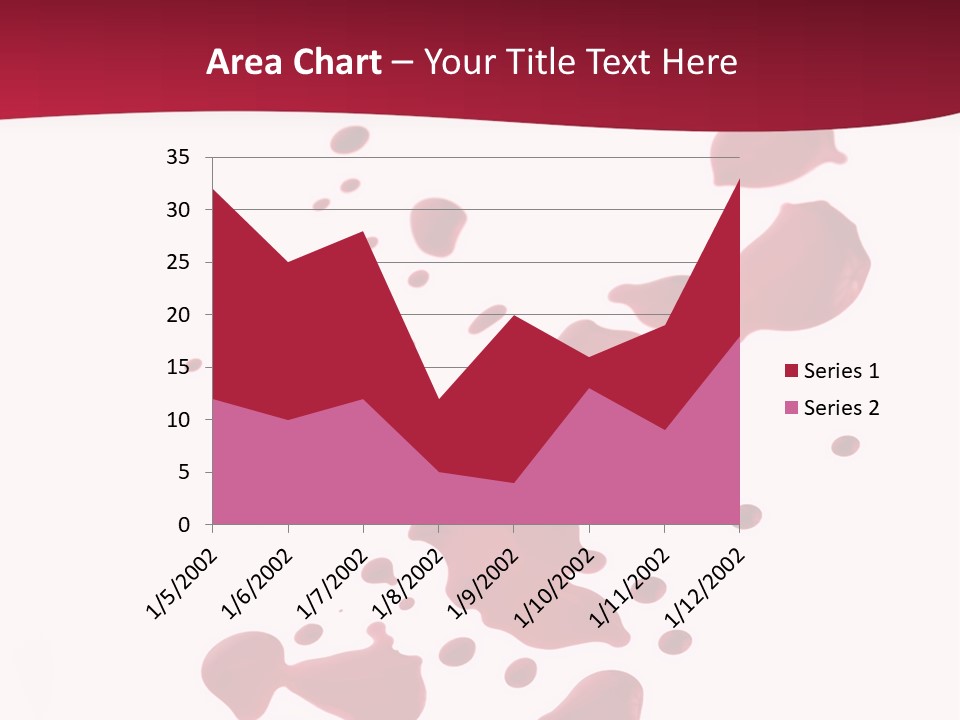 Artistic Path Isolated PowerPoint Template