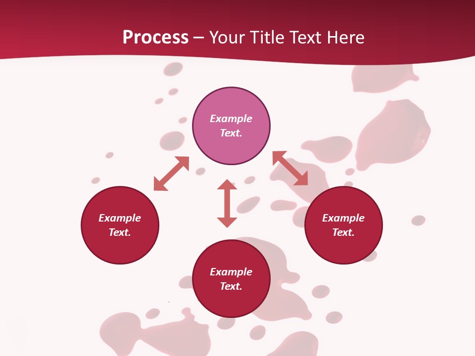 Artistic Path Isolated PowerPoint Template
