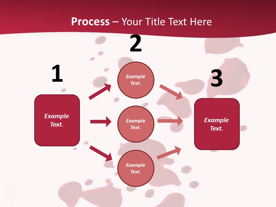 Artistic Path Isolated PowerPoint Template