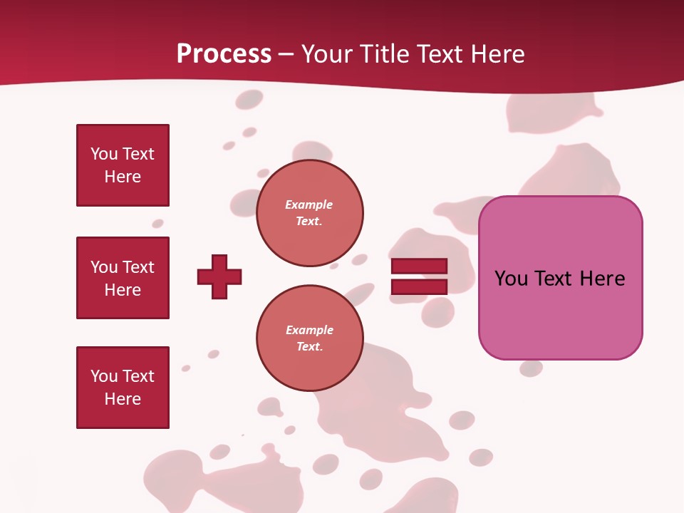 Artistic Path Isolated PowerPoint Template