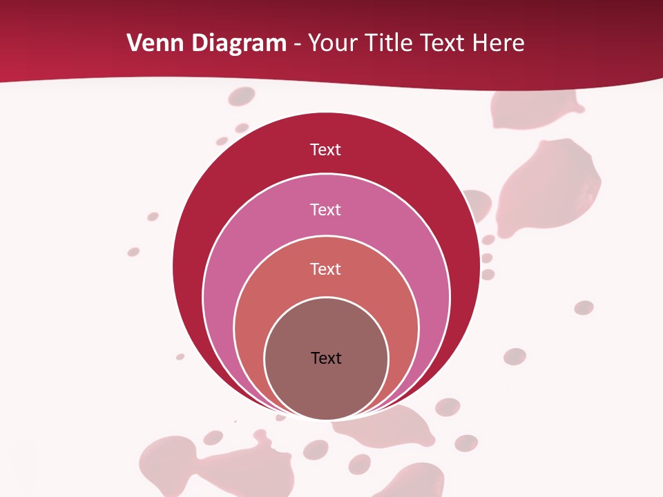 Artistic Path Isolated PowerPoint Template
