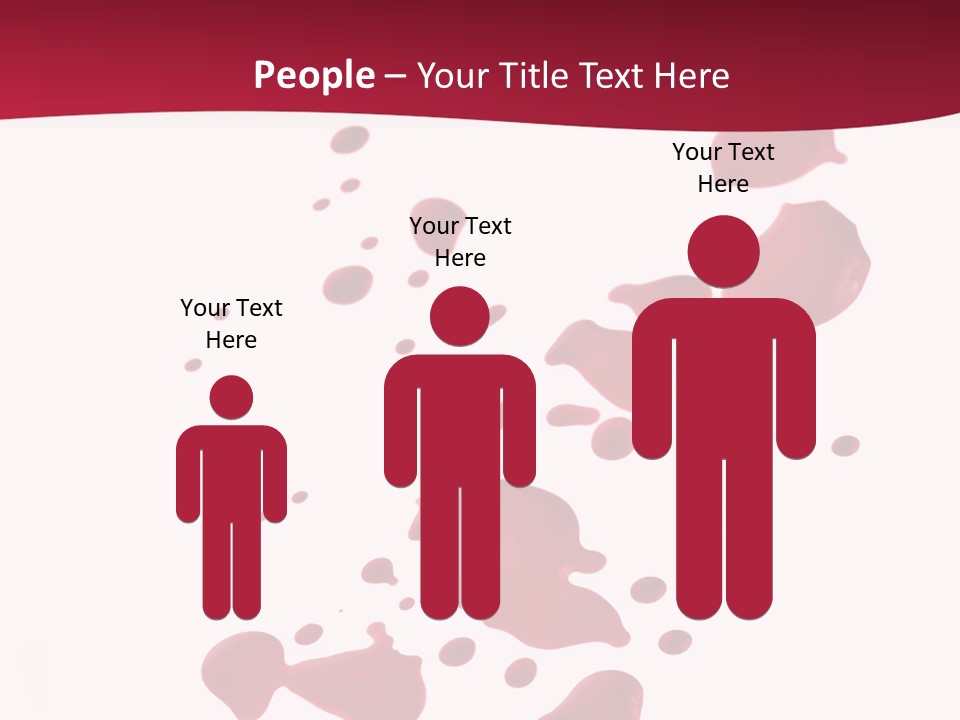 Artistic Path Isolated PowerPoint Template