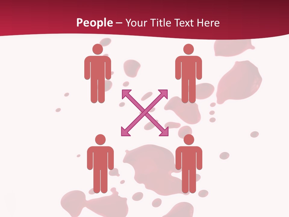 Artistic Path Isolated PowerPoint Template