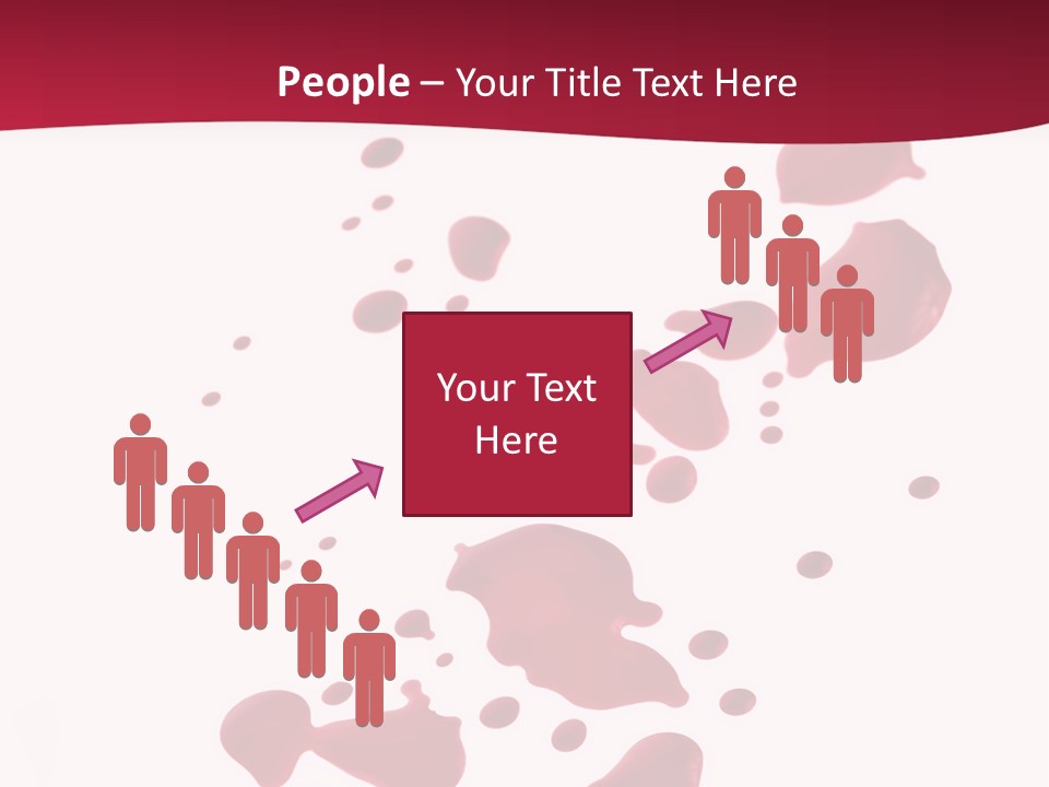 Artistic Path Isolated PowerPoint Template