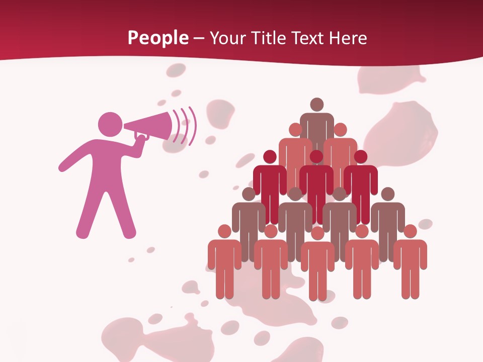 Artistic Path Isolated PowerPoint Template