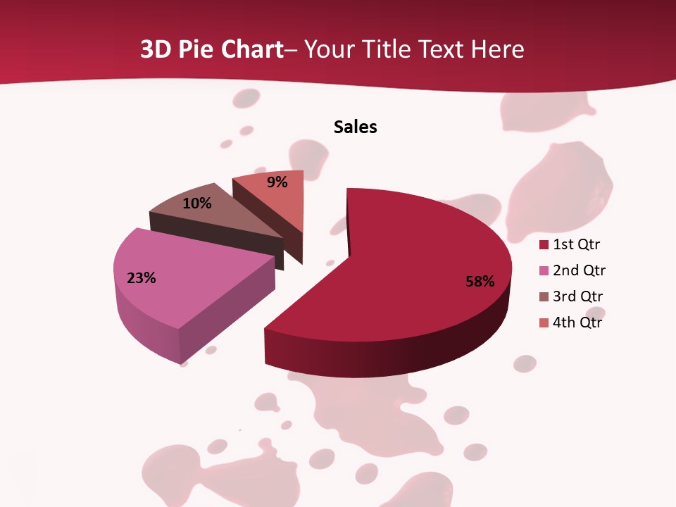 Artistic Path Isolated PowerPoint Template