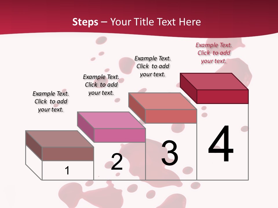 Artistic Path Isolated PowerPoint Template