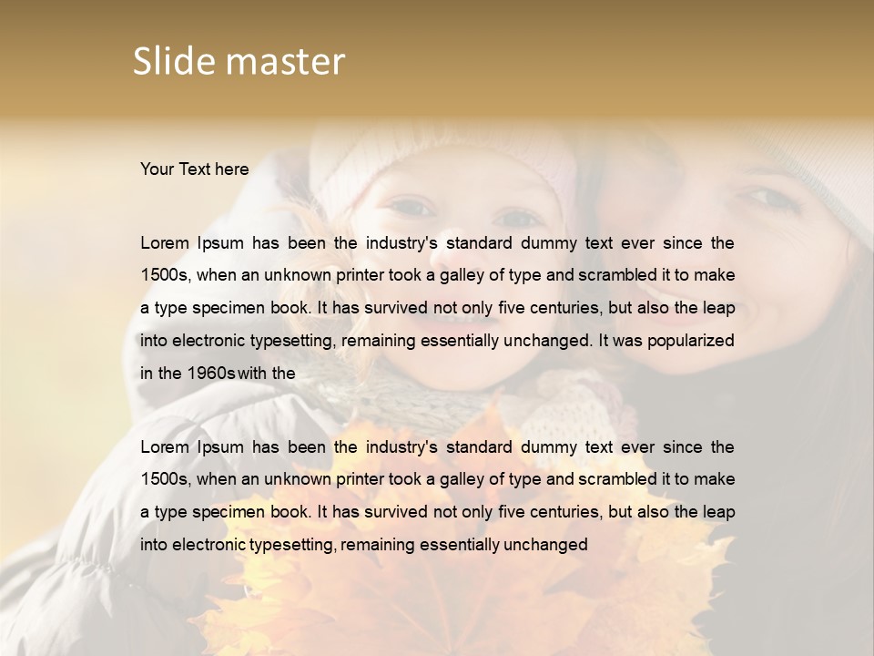 Casual Background Lifestyles PowerPoint Template