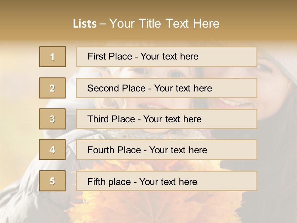 Casual Background Lifestyles PowerPoint Template