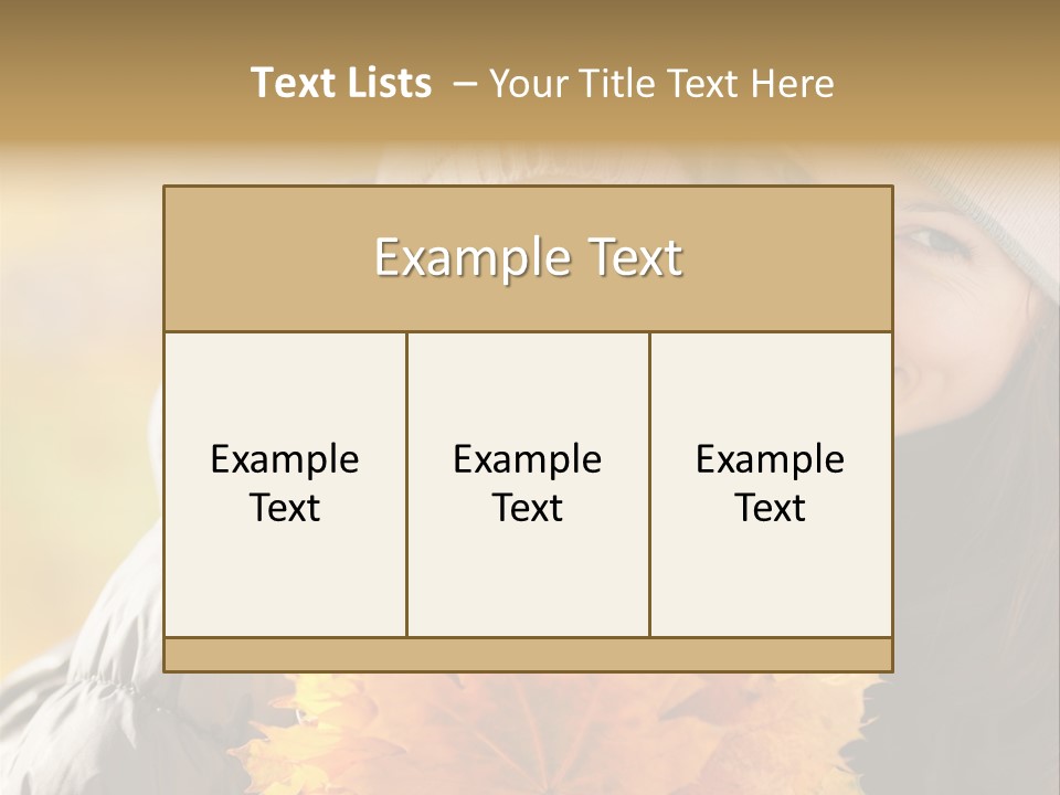 Casual Background Lifestyles PowerPoint Template